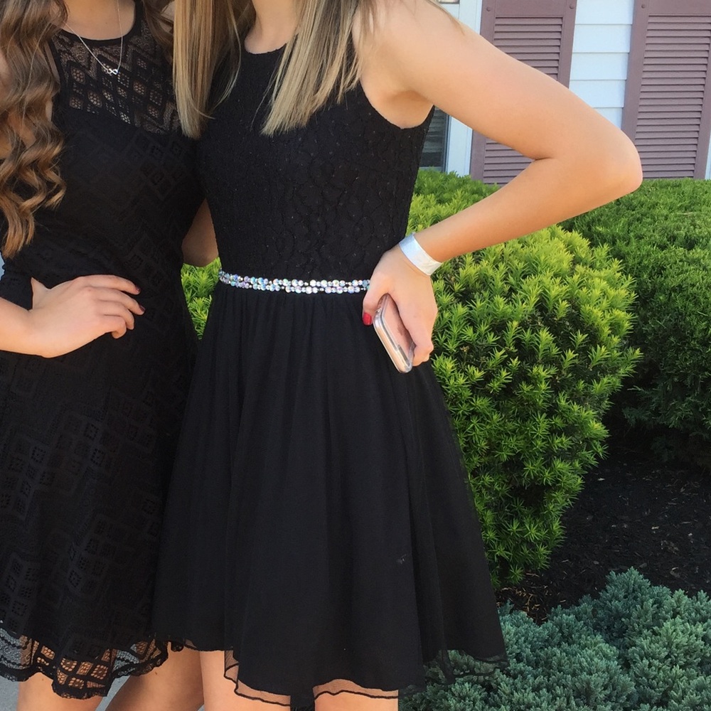 Black fancy dress
